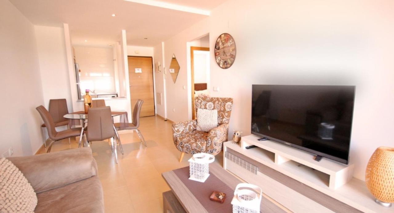 Casa Leona: Fully Furnished, Secure Golf Resort Penthouse Apartment With Gorgeous Views In 무르시아 외부 사진